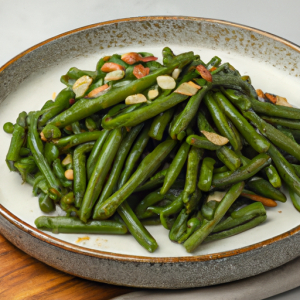 Green Beans with Crushed Almonds's Image