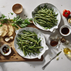 Green Beans with Olive Oil, Balsamic, and Garlic's Image