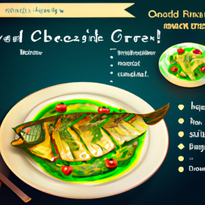 Green Charbroiled Fish's Image