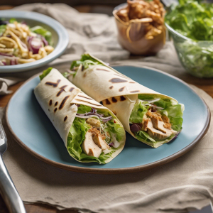 Grilled Chicken Caesar Garden Fresh Salad Wrap's Image