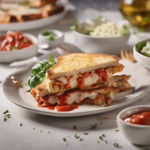 Grilled Chicken Parmesan Melt's Image