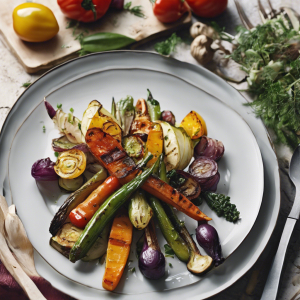 Grilled Garden Vegetables's Image