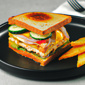 Grilled Smashchicken Sandwich's Image