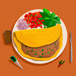 Ground Beef Omelet's Image