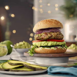 Guacamole Turkey Burger's Image