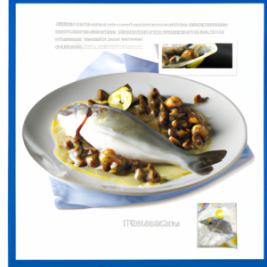 Hake with Hazelnuts and Capers's Image