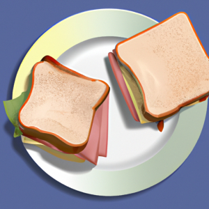 Ham and Cheese Sandwich's Image