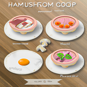 Ham and Egg Mushroom Cups's Image