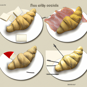 Ham & Swiss Croissant's Image