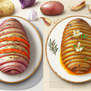 Hasselback Roasted Potato's Image