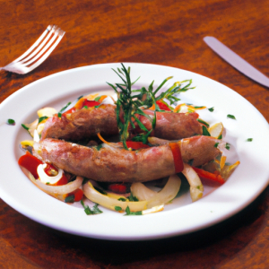 Italian Sausage with Fennel, Peppers, and Onions's Image