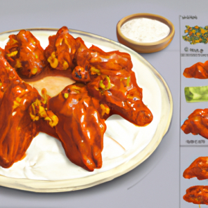 Jumbo Wings with Buffalo Mild Sauce's Image