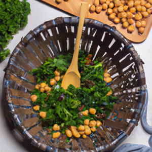 Kale Salad with Chickpeas's Image