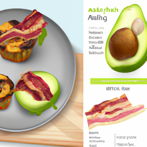 Keto Bacon Avocado Muffins's Image