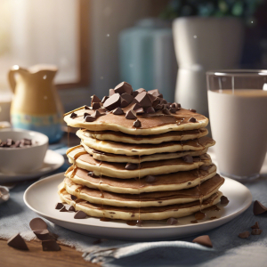 Kid's Chocolate Chip Pancakes's Image