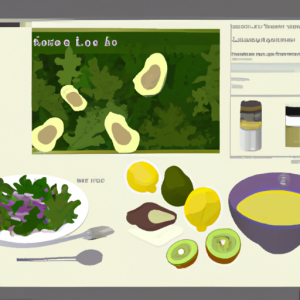 Lemon and Avocado Kale Salad's Image