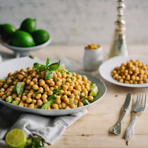 Lime Splashed Chickpea Salad's Image