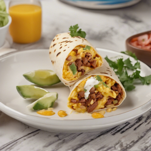 Loaded Breakfast Burrito's Image