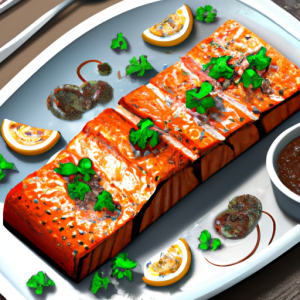 Maple Glazed Salmon's Image