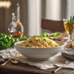 Maple Vinaigrette Couscous Salad's Image