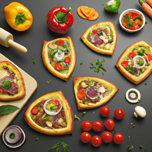 Mini Flatbread Pizza's Image