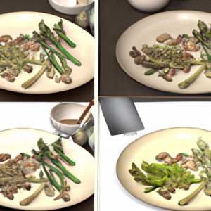 Mushroom and Asparagus Scramble's Image