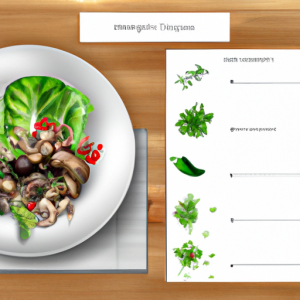 Mushroom and Pepper Tossed Salad's Image