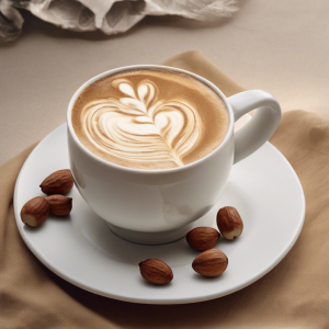 Nonfat Hazelnut Latte's Image