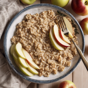 Oatmeal and Apples's Image