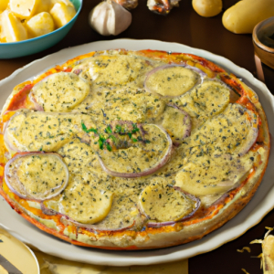 Onion Potato Pizza's Image