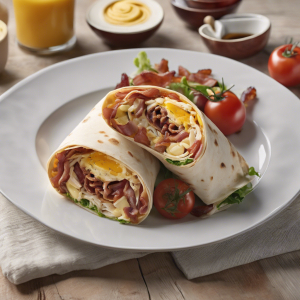 Original Breakfast Wrap with Bacon's Image