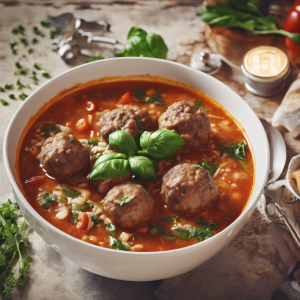 Paleo Italian Meatball Soup's Image