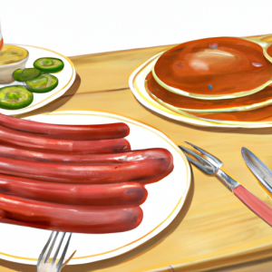 Pancake Platter with Sausage Patties's Image