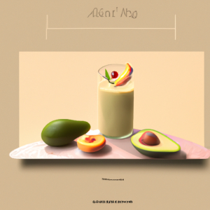 Peach Avocado Smoothie's Image