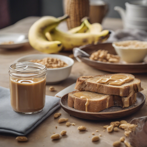 Peanut Butter and Banana Toast's Image