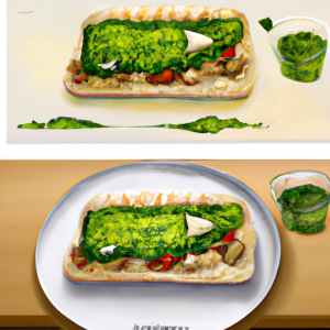 Pesto Breakfast Sandwich's Image