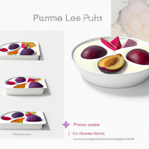 Plum and Greek Yogurt Snack's Image