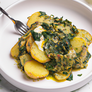 Potato Hash with Spinach's Image