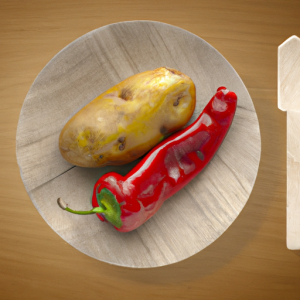 Potatoes and Peppers's Image