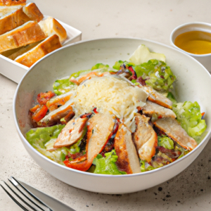 Premium Caesar Salad with Grilled Chicken's Image