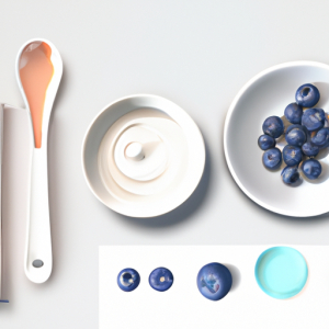 Protein Yogurt and Blueberries's Image