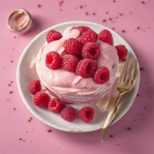 Raspberry Cheese Louise Frozen Yogurt's Image