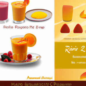 Raspberry Mango Sunrise Smoothie's Image