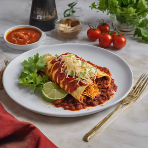 Red Blackened Chicken Enchilada's Image