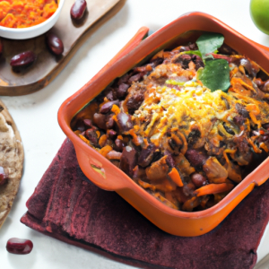 Refried Bean Mexican Casserole's Image