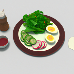 Regular The Med Salad with Dressing's Image