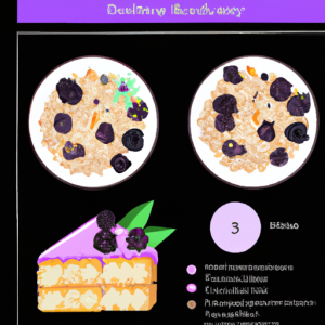 Rice Cake with Peanut Butter, Blackberries & Honey's Image