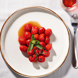 Roasted Cherry Tomatoes with Mint's Image