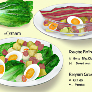 Romaine Salad with Bacon and Hard-Boiled Eggs's Image