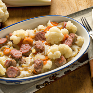 Sausage and Cauliflower Casserole's Image